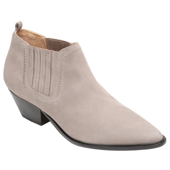 SCHUTZ Jacqueline Nubuck Suede Leather Bootie NWT - Picture 10 of 11